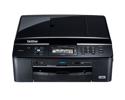 【中古】【人並み外れたに似つかわしい】BROTHER A4インクジェットFAX練りあわせる機 MyMio MFC-J825N