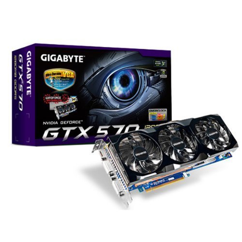 【中古】【非常に良い】GIGABYTE グラフィックボード nVIDIA GeForce GTX570 Overclock 1280MB PCI-E GV-N570OC-13I REV2 16,885円