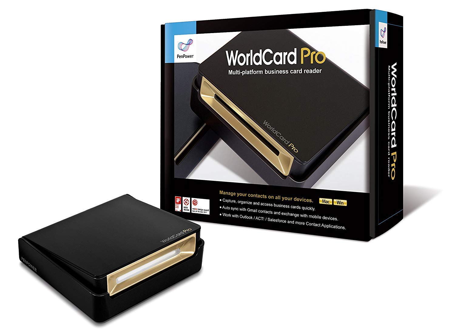 【中古】【人並み外れたに好いたらしい】Penpower WorldCard Pro Business Card Scanner