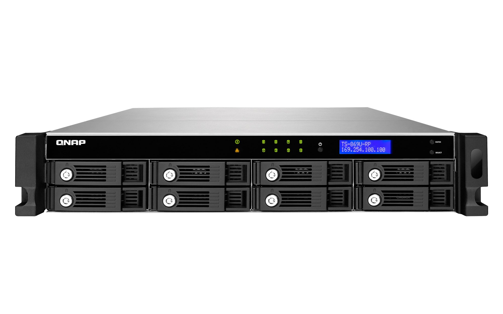 【中古】【非常に良い】QNAP(キューナップ) Systems Inc. TurboNAS TS-869U-RP HDD-Less Model TS-869U-RP