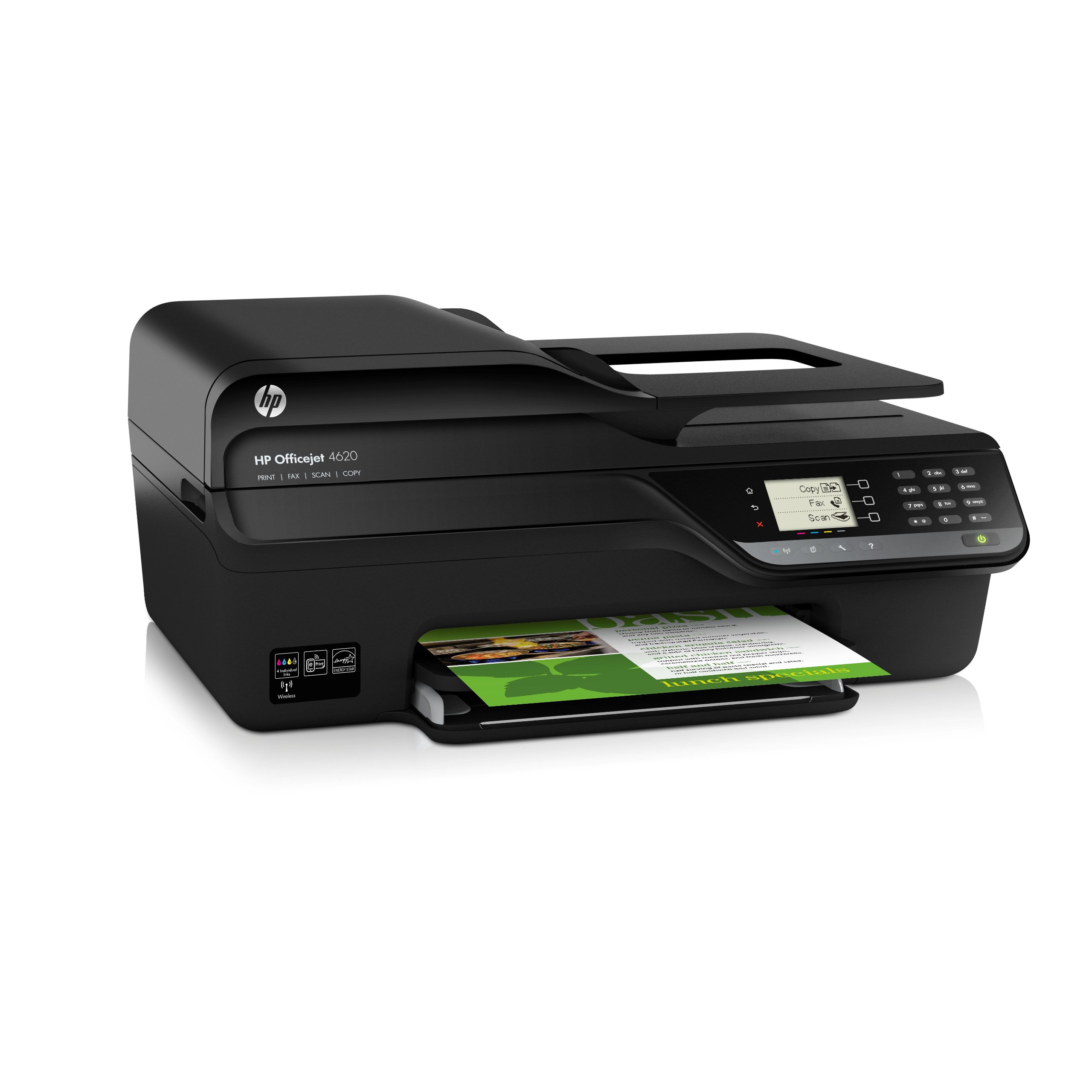 【中古】【非常に良い】HP Officejet 4620 AirPrint 無線 A4 複合機 4色独立 CZ152C#ABJ