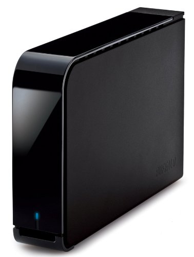 【中古】【非常に良い】BUFFALO ターボPC EX2 USB3.0用 外付けHDD 3TB ブラック HD-LBV3.0TU3-BKC｜ドリエムコーポレーション