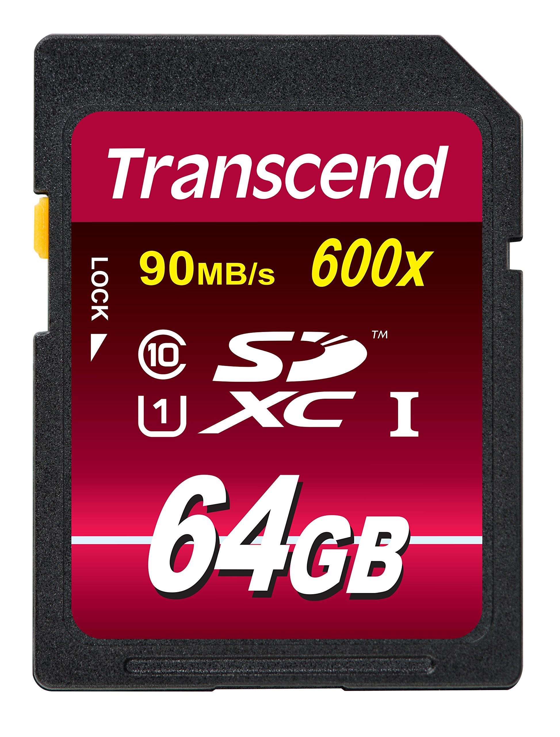 【中古】【非常に良い】Transcend SDXCカード 64GB Class10 UHS-I対応 (最大転送速度90MB/s) TS64GSDXC10U1|ドリエムコーポレーション