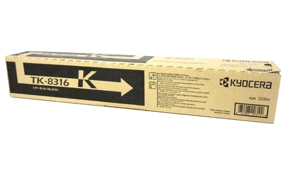 【中古】【非常に良い】TK-8316K ブラック 京セラ純正トナー