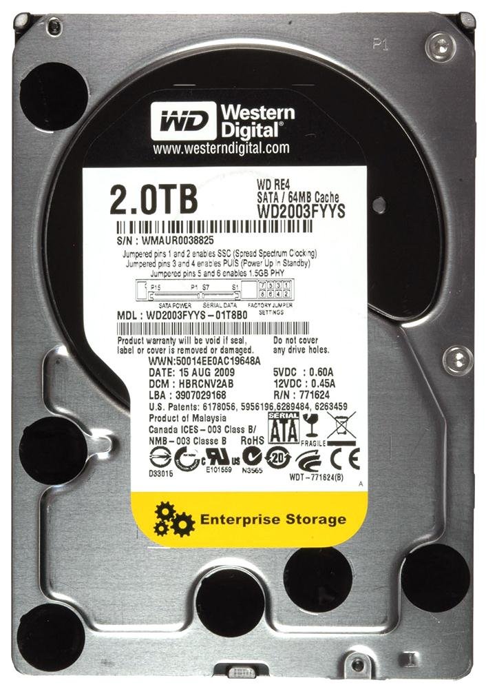 【中古】【非常に良い】Western Digital wd2003fyysハードドライブ|ドリエムコーポレーション
