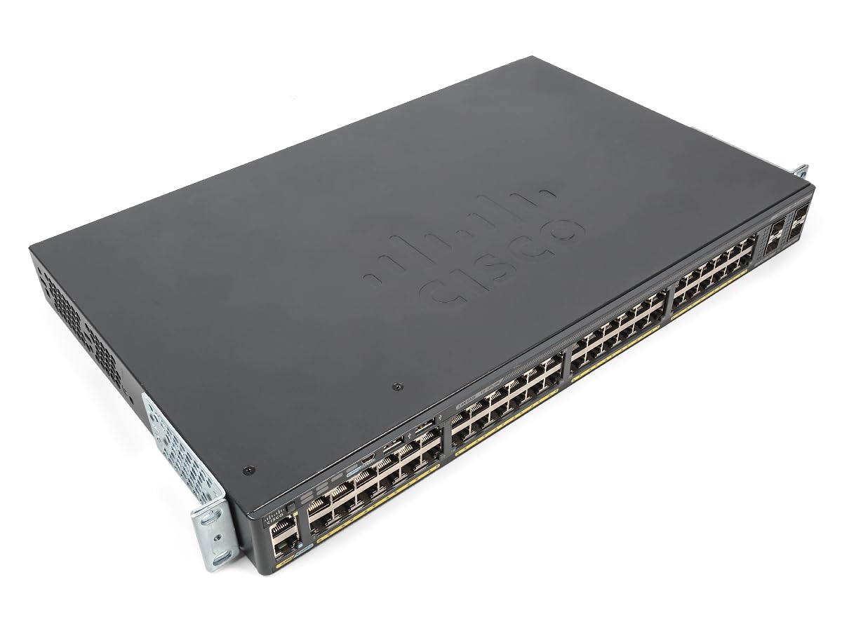【中古】【非常に良い】Cisco Systems Cisco Catalyst WS-C2960X-48TS-L - Switch - managed - 48 x 10/100/1000 + 4 x Gigabit S