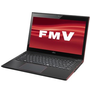 【中古】【非常に良い】富士通 ウルトラブック LIFEBOOK UH55/M [Office付き] FMVU55MR (ガーネットレッド)