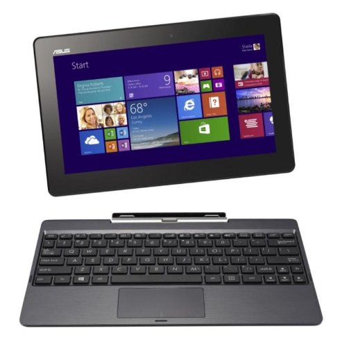 【中古】【非常に良い】ASUS T100TAシリーズ NB / gray (WIN8.1 32bit / 10.1inch HD touch / Z3740 / 2G / 32G / JISキーボード) T100TA-D