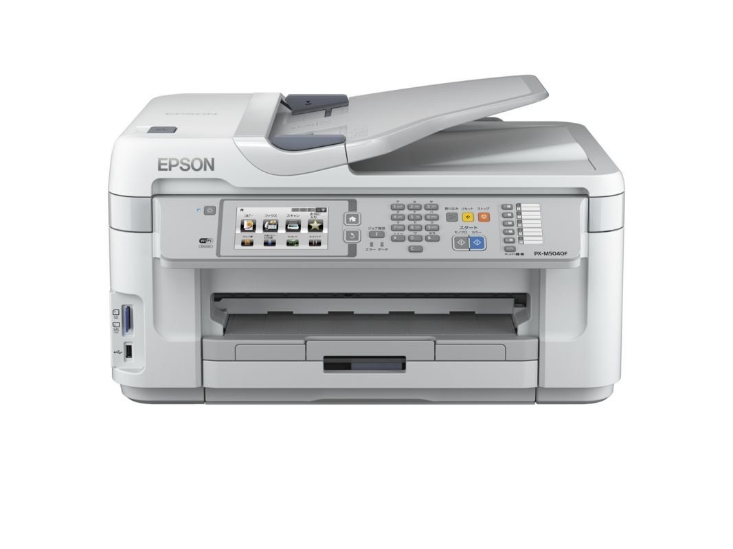 【中古】【非常に良い】旧モデル エプソン A3ビジネスインクジェットFAX複合機 PX-M5040F