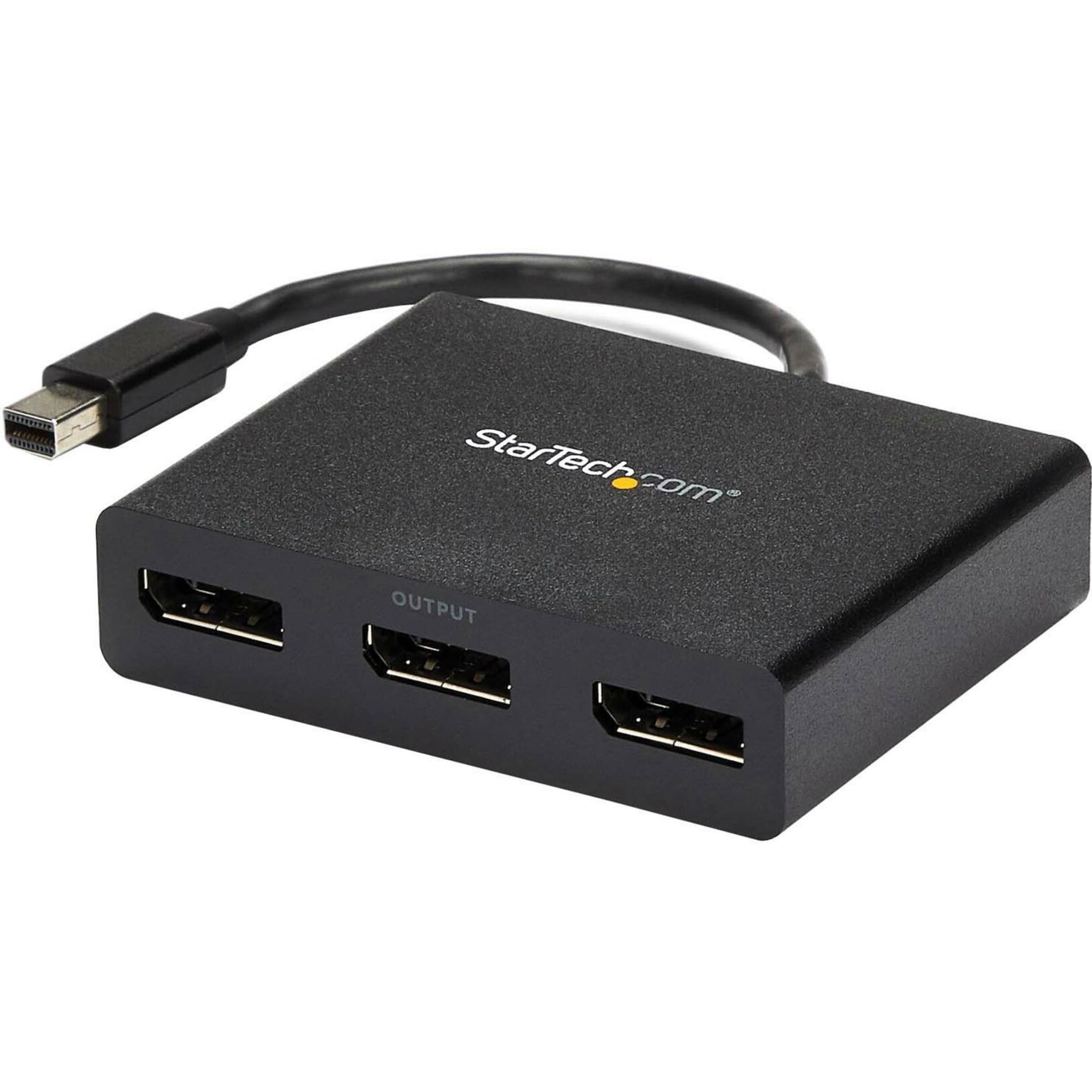 【中古】【非常に良い】StarTech.com 3ポートMSTハブ Mini DisplayPort - 3x DsiplayPort マルチモニタースプリッタ 4K対応 Windowsのみ対応 MSTMDP123DP|ドリエムコーポレーション