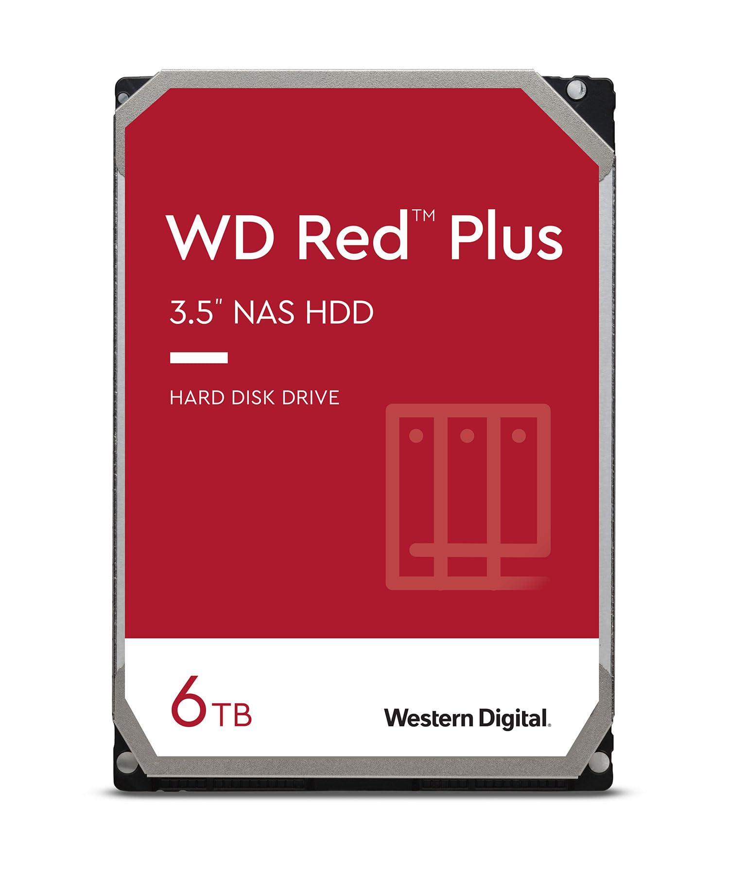 【中古】【非常に良い】WD HDD 内蔵ハードディスク 3.5インチ 6TB WD Red NAS用 WD60EFRX 5400rpm 3年保証 25,698円