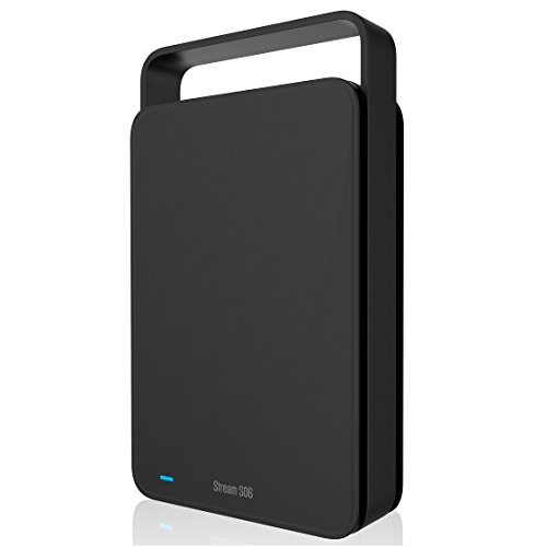 【中古】【非常に良い】シリコンパワー 外付けHDD 3TB 3.5インチ USB3.0/2.0対応 テレビ対応 Stream S06シリーズ SP030TBEHDS06A3KTV|ドリエムコーポレーション