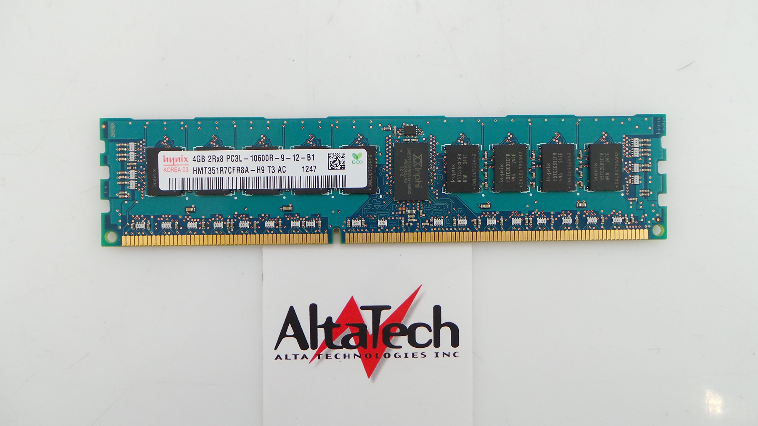 【中古】【非常に良い】Hynix hmt351r7cfr8 a-h9 4 GB ddr3l Reg ECC pc3 ? 10600 cl9 512 mbx72 256 x 8 1.35 V 240pdim