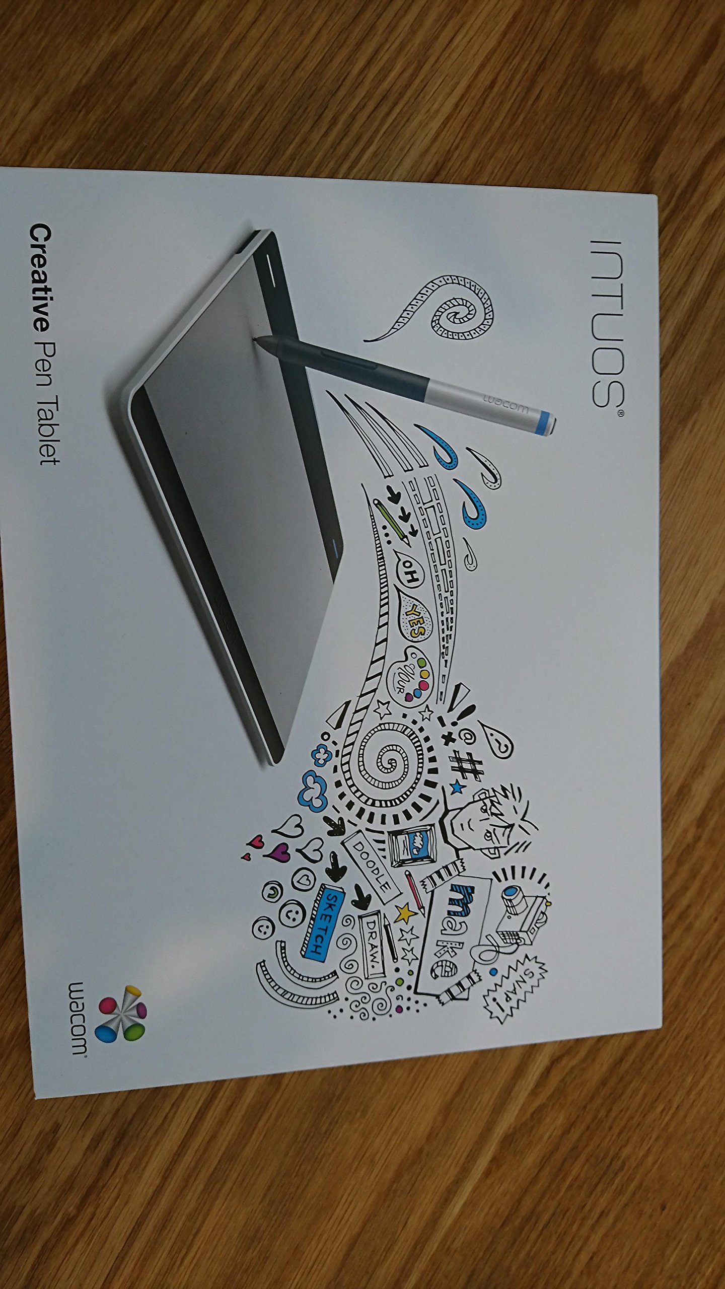 【中古】【人並み外れたに好いたらしい】Intuos Pen S大きさ 【旧型番】2015年1月青写真 CTL-480/S1