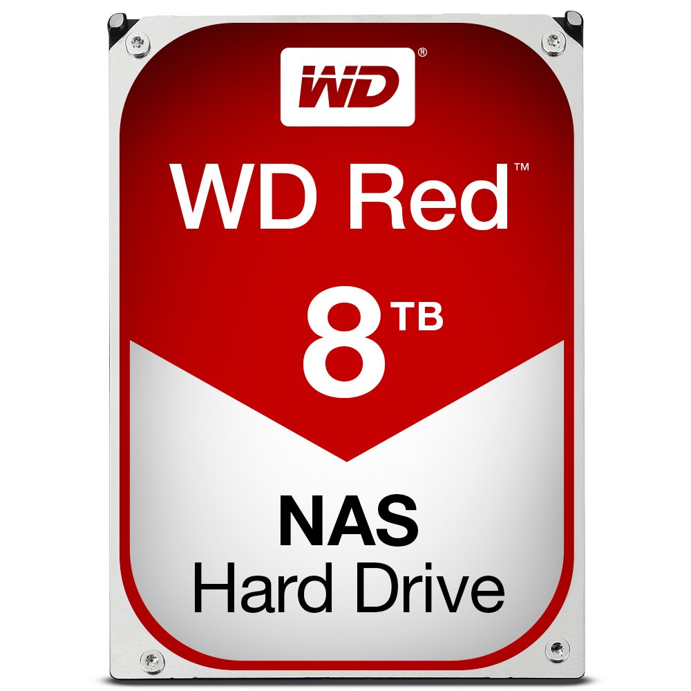 【中古】【非常に良い】OEMベアドライブWD Red 8tb NASハードドライブ256 MBキャッシュwd80efax