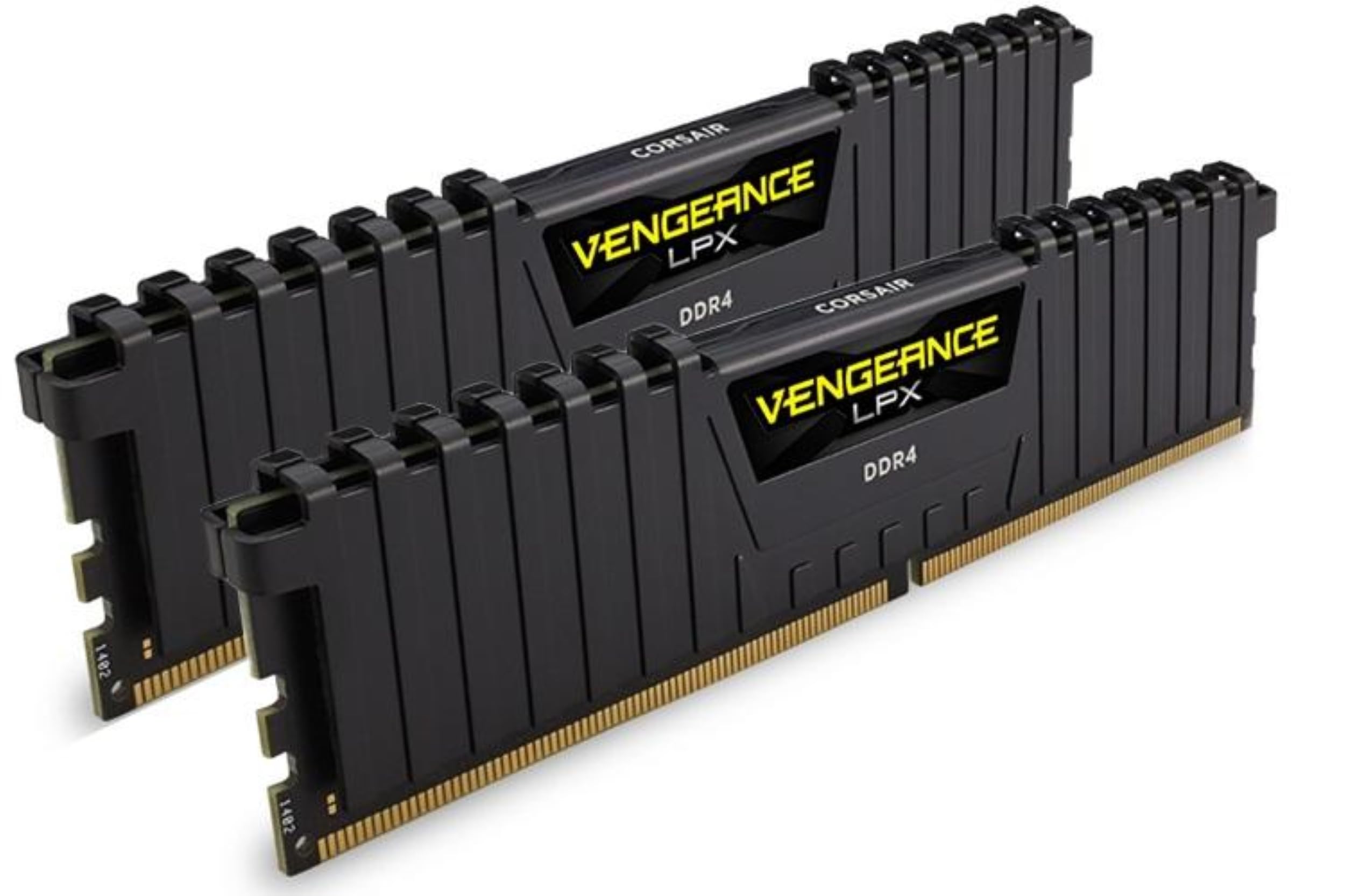 【中古】【非常に良い】CORSAIR DDR4 メモリモジュール VENGEANCE LPX Series 16GB×2枚キット CMK32GX4M2A2400C14