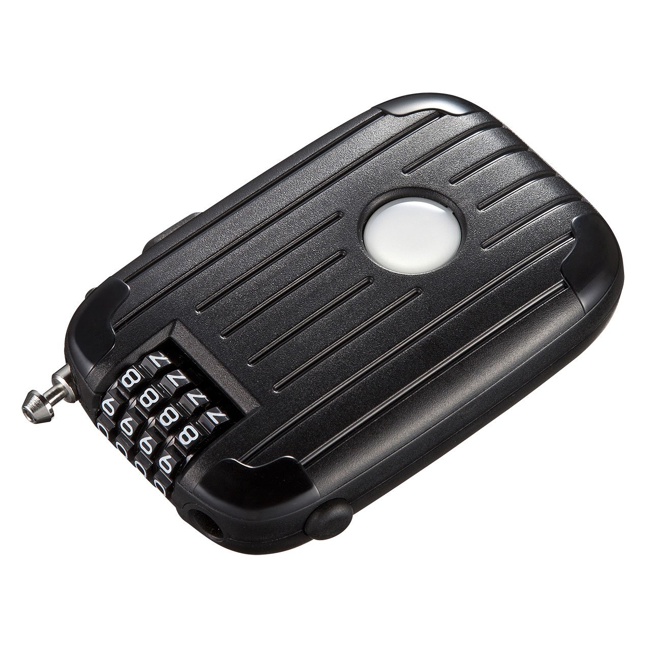 【中古】【非常に良い】サンワサプライ(Sanwa Supply) eセキュリティ(ワイヤーリール式ダイヤル錠) SLE-11LN