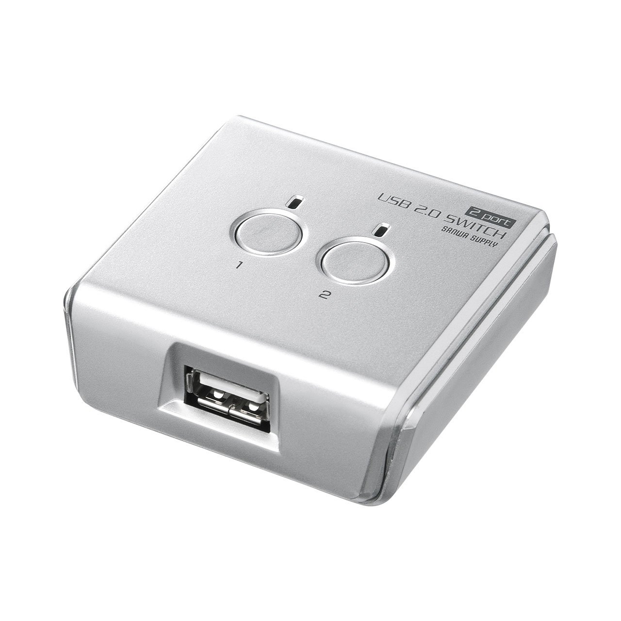 【中古】【非常に良い】サンワサプライ(Sanwa Supply) USB2.0手動切替器(2回路) SW-US22N