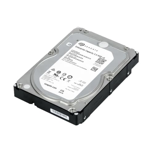 【中古】【非常に良い】Seagate Enterprise Capacity 3.5 | ST4000NM0035 | 4TB 7.2K RPM 128MB キャッシュ 3.5インチ SATA 6Gb/s | 512n