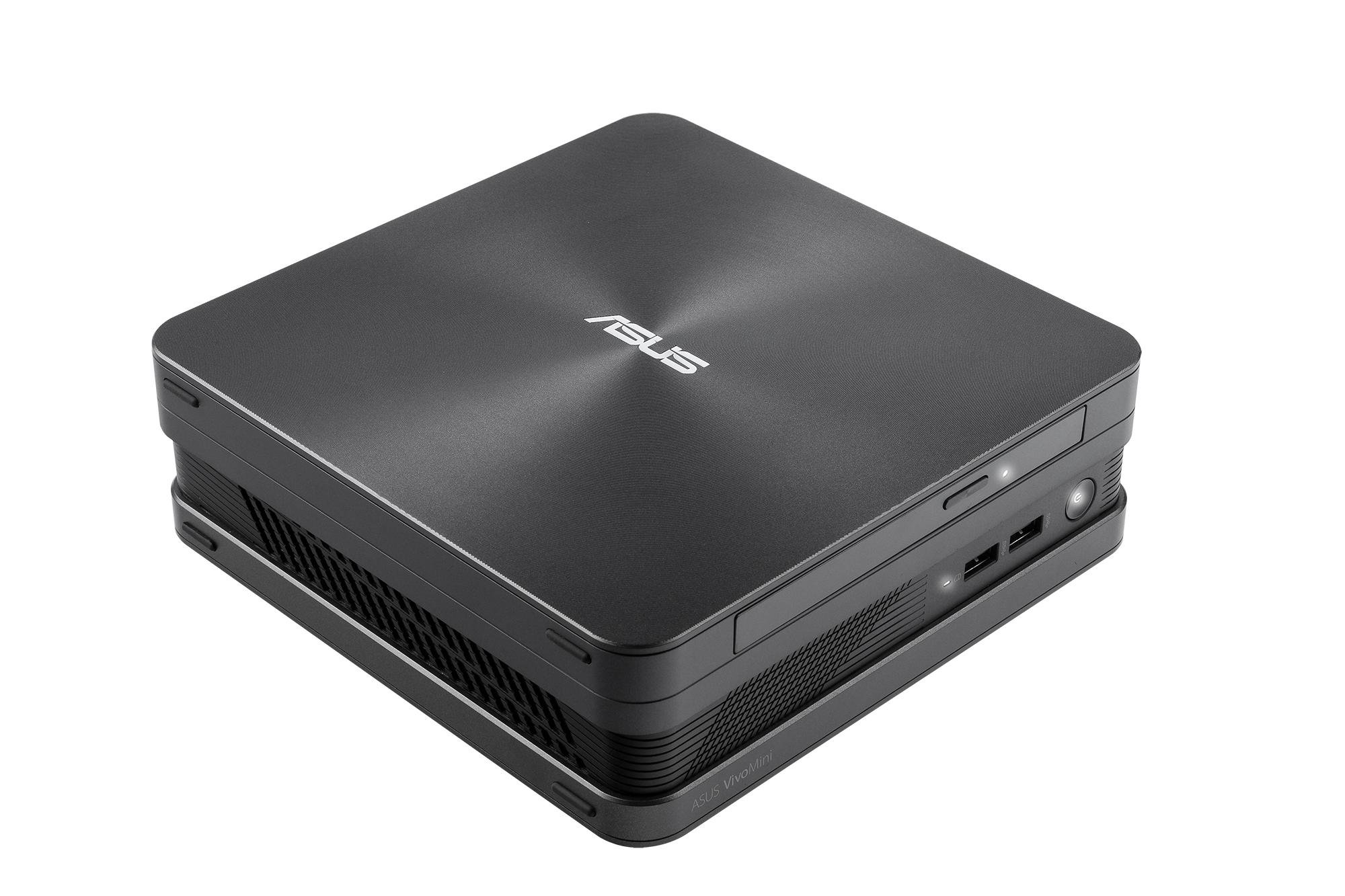 【中古】【人並み外れたに好いたらしい】ASUS VivoMini VC65 ( Pentium G4400T / Windows10 / 4GB / 1結核症 / ヴィデオディスク百貨店マルチ / アイアン薄墨色 ) VC65-G107Z