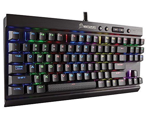 【中古】【非常に良い】Corsair K65 RAPIDFIRE CherryMX Speed RGB COMPACT-日本語 ゲーミングキーボード- KB356 CH-9110014-JP