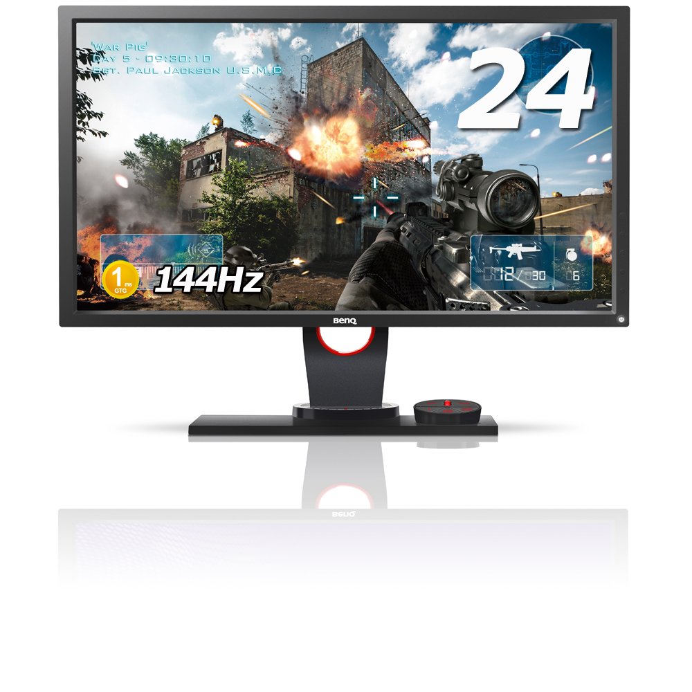 【中古】【非常に良い】BenQ ゲーミングモニター ディスプレイ ZOWIE XL2430 24インチ/フルHD/DisplayPortHDMIDVIVGA搭載/144Hz/1ms｜ドリエムコーポレーション