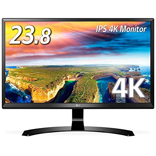 【中古】【非常に良い】LG モニター ディスプレイ 24UD58-B 23.8インチ/4K(3840×2160)/IPS 非光沢/HDMI×2、DisplayPort/ブルーライト低減機能|ドリエムコーポレーション