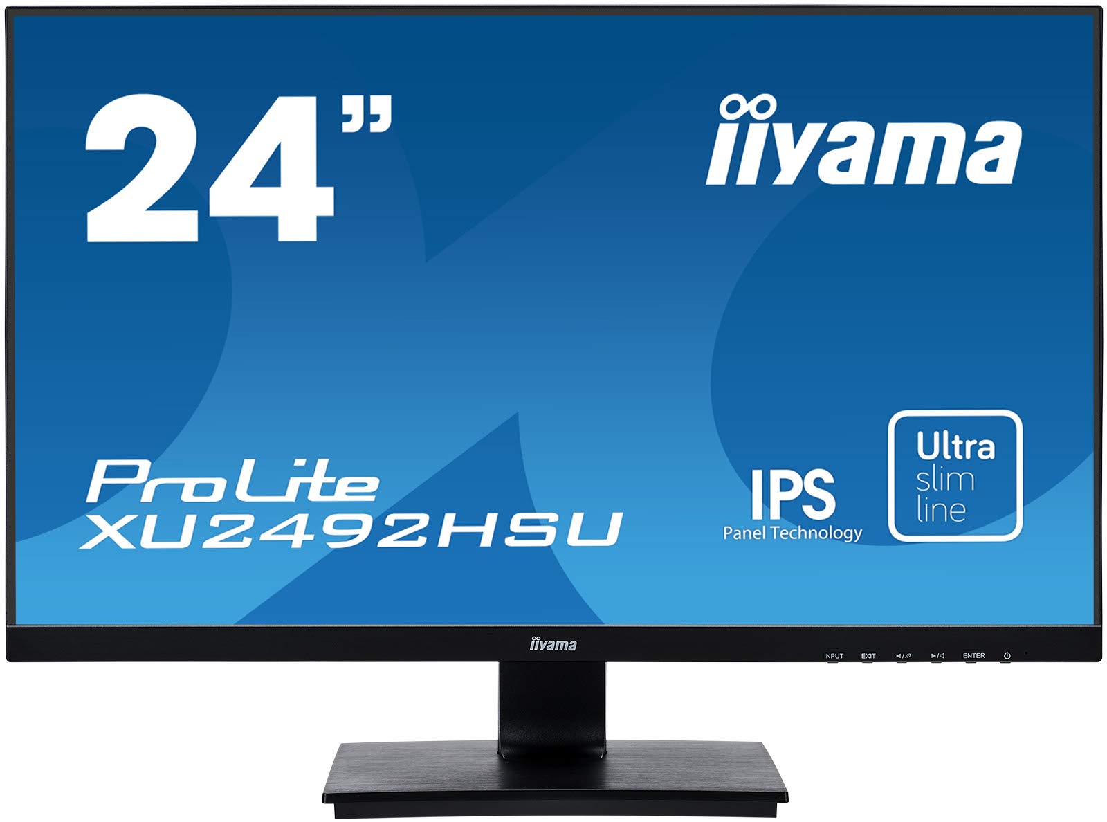 【中古】【人並み外れたに似つかわしい】iiyama 管する 見せびらかす XU2492HSU-B1 (23.8in/盛りだくさん固定ディスク/IPS/ひな形受け答え/DisplayPortHDMID-sub/3年引き受ける)