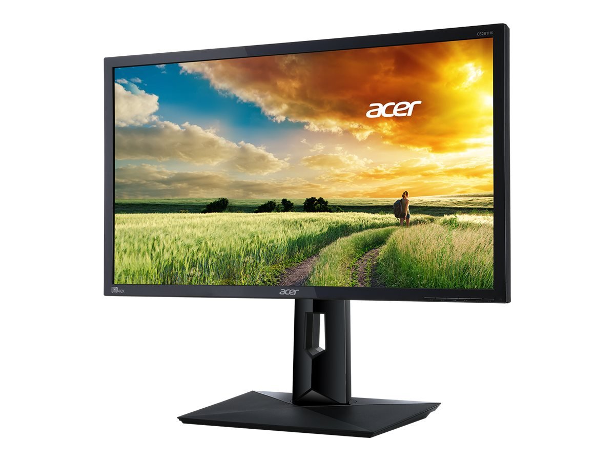 【中古】【人並み外れたに好いたらしい】Acer CB281HK 28 LED LCD Monitor - 16:9-1 ms by Acer