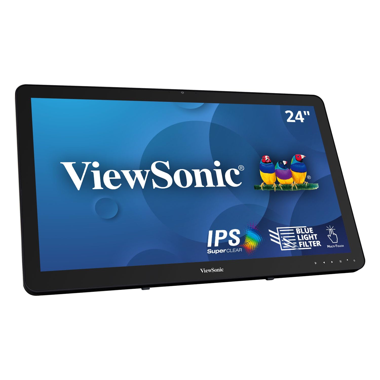 【中古】【人並み外れたに好いたらしい】ViewSonic TD2430 24 1080p 10-Point Multi Touch Screen Monitor HDMI DisplayPort by ViewSonic
