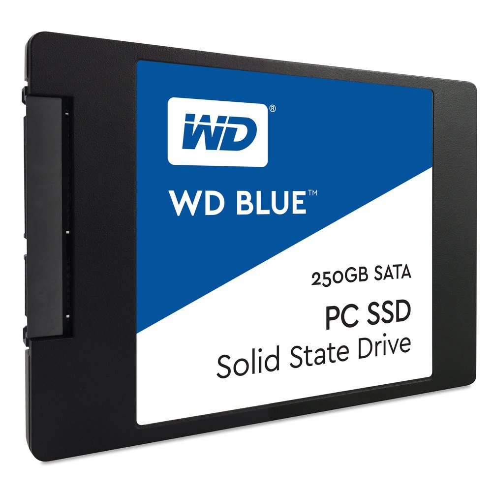 【中古】【非常に良い】WD SSD 内蔵SSD 2.5インチ 250GB WD Blue WDS250G1B0A/SATA3.0/3年保証