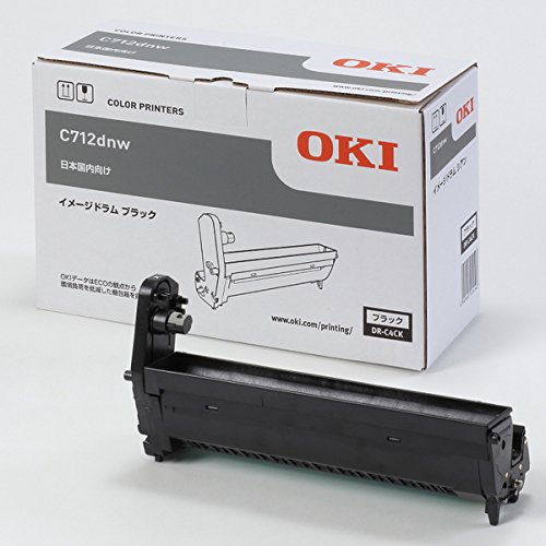 【中古】【非常に良い】沖データ イメージドラム ブラック (C712dnw) DR-C4CK|ドリエムコーポレーション