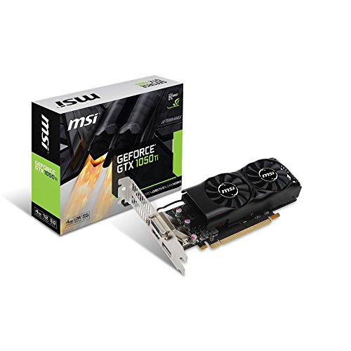 【中古】【非常に良い】MSI ロープロファイル対応 グラフィックスカード GEFORCE GTX 1050 TI 4GT LP