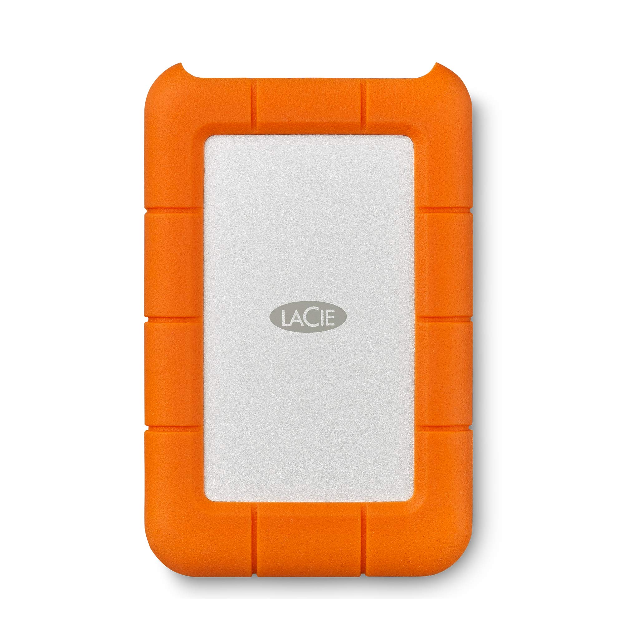 【中古】【非常に良い】LaCie ラシー ポータブルHDD ハードディスク 2TB Rugged Mini USB-C Mac/iPad/Windows対応 外付けHDD 国内 2年保証 2EUAP9