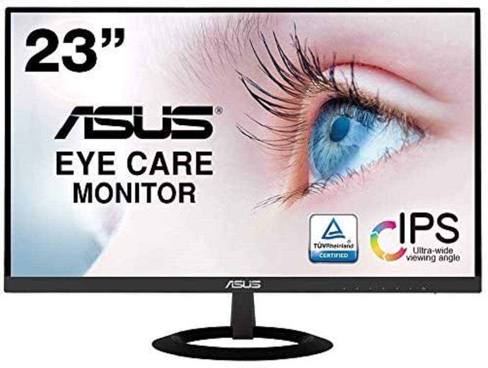 【中古】【人並み外れたに似つかわしい】ASUS 管する 23in 見せびらかす IPS FHD HDMI D-sub 金棒引き Eye Care VZ239HR