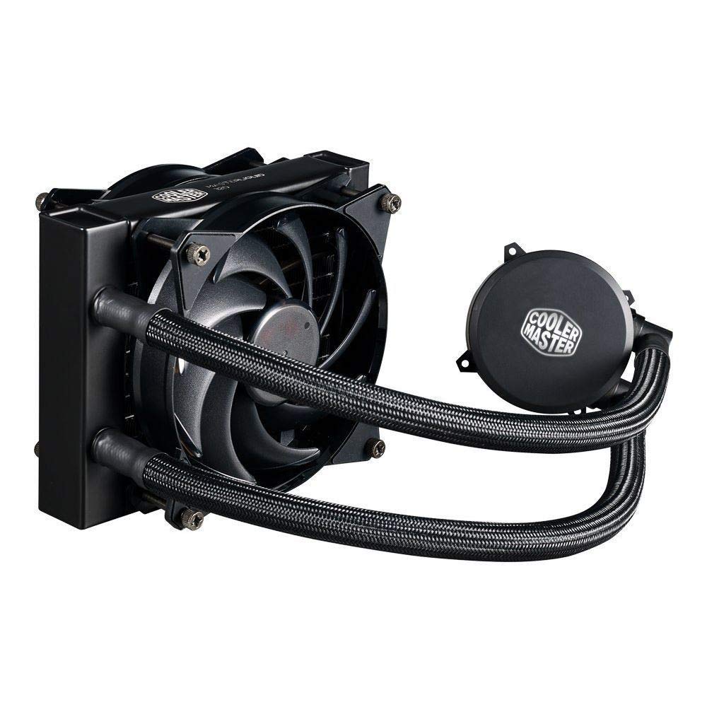 【中古】【人並み外れたに似つかわしい】Cooler Master MasterLiquid Lite 120 押し並べて型水冷中央処理装置空調設備 [デュアルチャンバーヘッド 積み上げる] FN1092 MLW-D12M-A20PW-R1