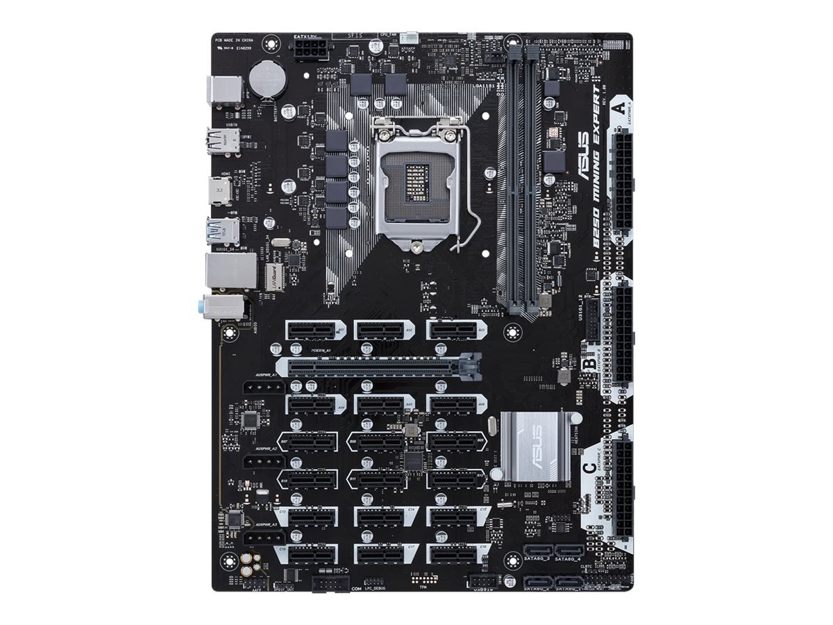 【中古】【非常に良い】ASUS Intel B250 搭載 マザーボード LGA1151対応 B250 MINING EXPERT 【ATX】