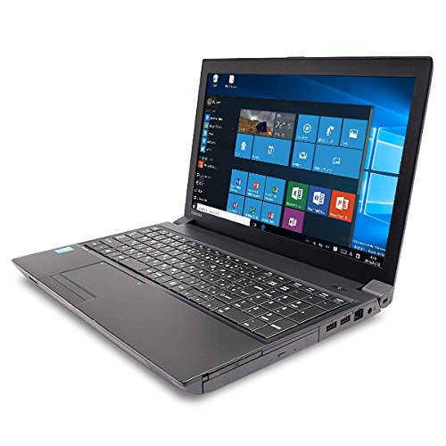 【中古】【非常に良い】ノートパソコン 中古 東芝 dynabook Satellite B554/K Core i3 4GBメモリ 15.6インチワイド DVDマルチドライブ Windows10 テンキーWPS Offi