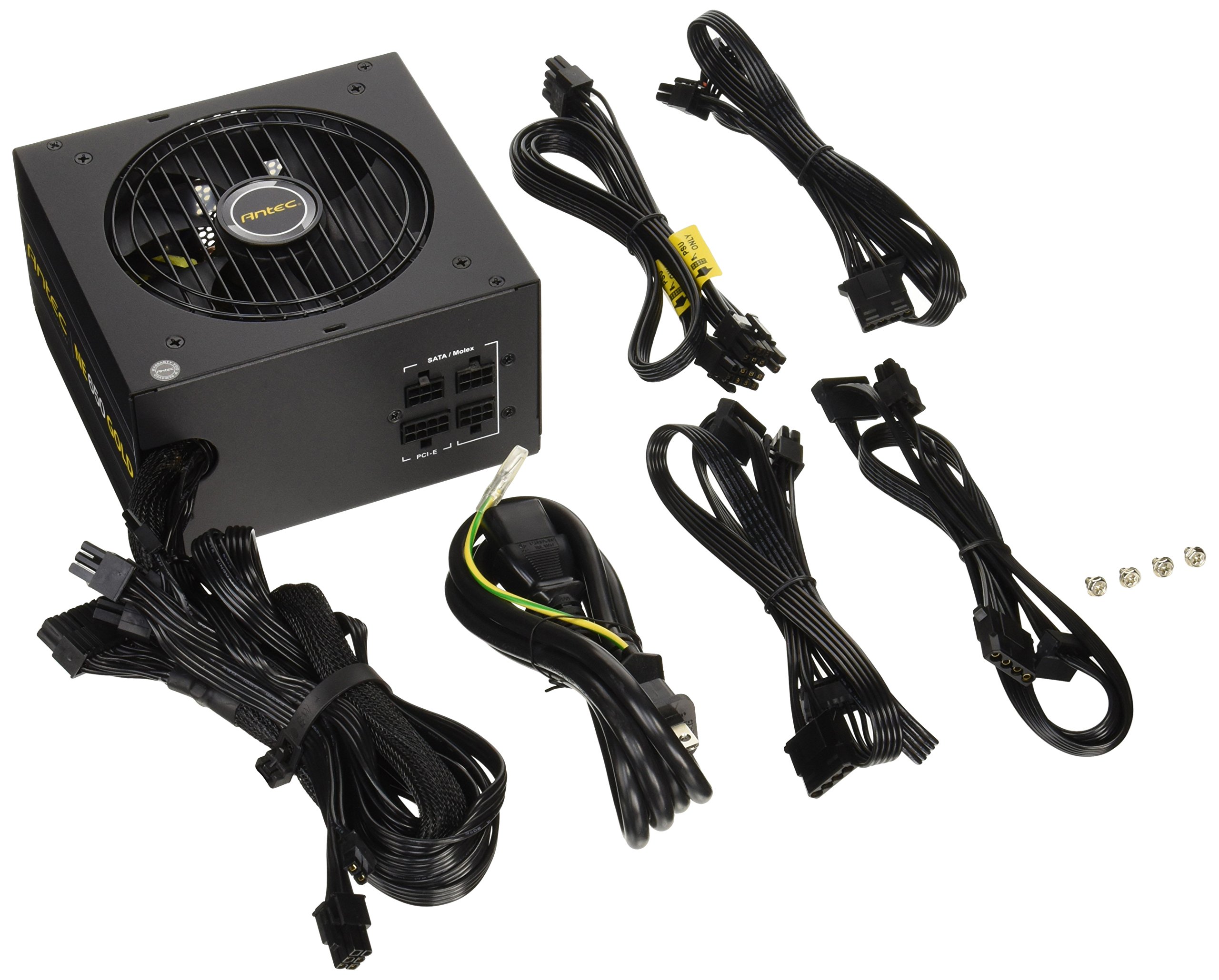 【中古】【非常に良い】ANTEC 80PLUS GOLD認証取得 高効率高耐久電源ユニット NE650 GOLD|ドリエムコーポレーション