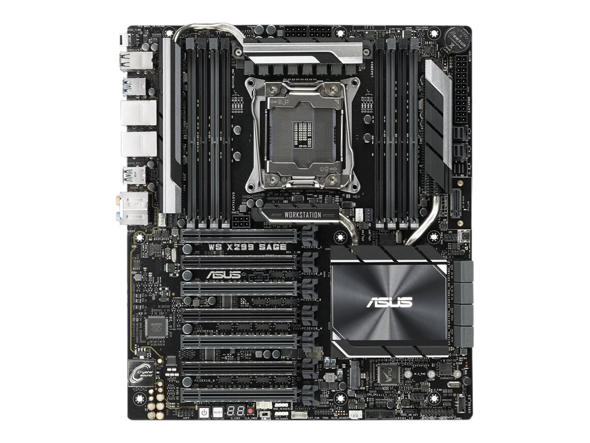 【中古】【人並み外れたに好いたらしい】ASUS Intel X299積み上げる お母さんゲーム盤 LGA2066 相応う WS X299 SAGE 【CEB】