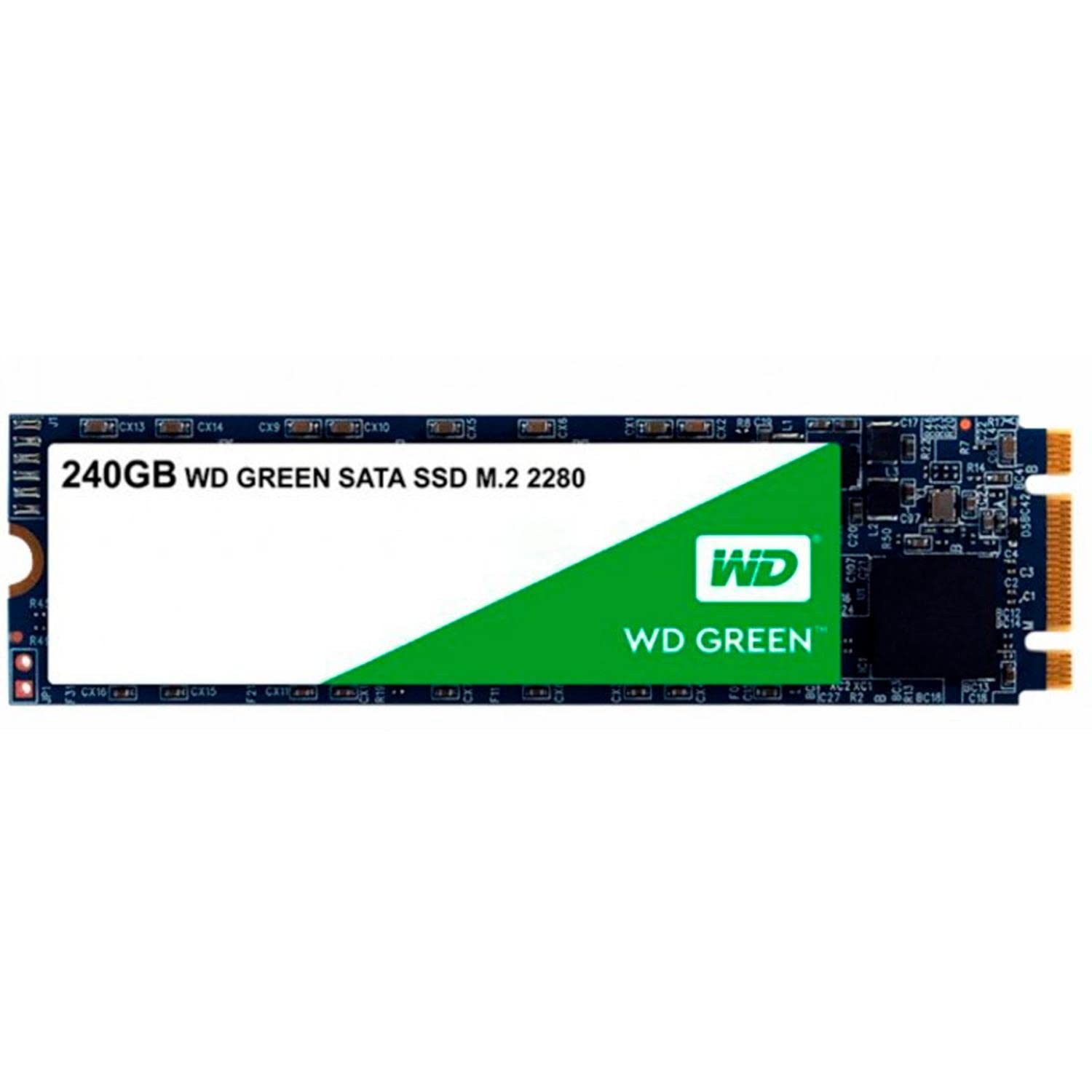 【中古】【非常に良い】WD 内蔵SSD M.2-2280 / 240GB / WD Green / SATA3.0 / 3年保証 / WDS240G2G0B|ドリエムコーポレーション