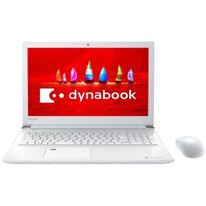 【中古】【非常に良い】PT55FWP-BJA2(リュクスホワイト) dynabookTシリ-ズ 15.6型液晶｜ドリエムコーポレーション 152,104円