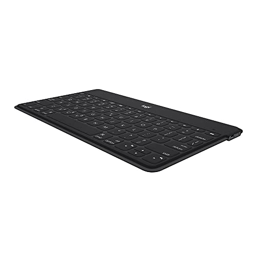 【中古】【人並み外れたに好いたらしい】ロジクール KEYS TO GO 無線電話 Bluetooth 鍵盤 iK1042BKA US割りつける 薄型 6粍 軽さ 180g 無線電話鍵盤 iPhone iPad Apple T