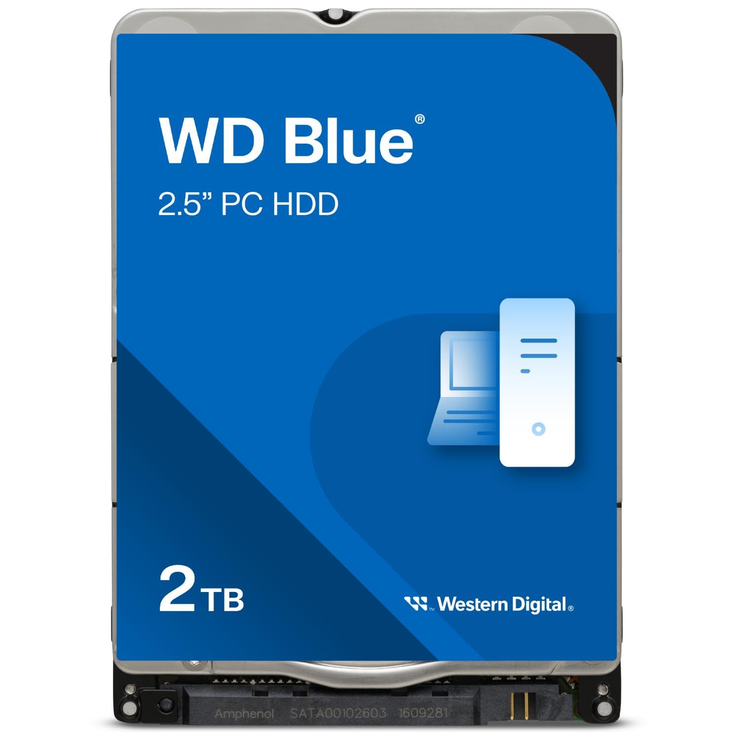 【中古】【人並み外れたに好いたらしい】ウエスタンデジタル(Western Digital) HDD 2結核症 WD Blue パソコン 2.5in 内蔵HDD WD20SPZX