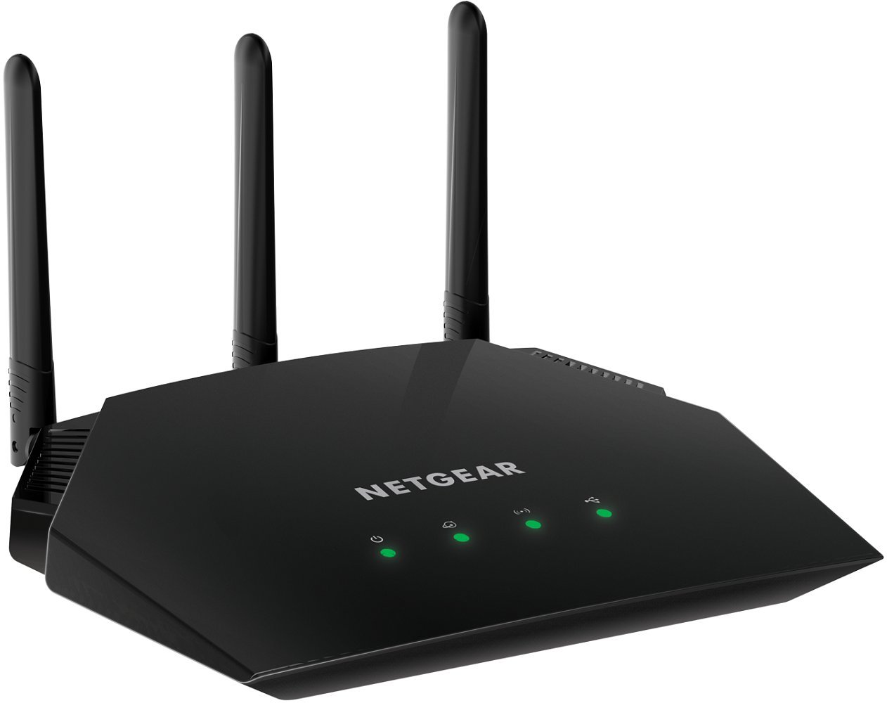【中古】【非常に良い】【メーカ生産終了品】NETGEAR WiFiルーター 無線LAN AC1700 速度 1450+300Mbps R6350