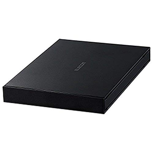 【中古】【非常に良い】エレコム(ELECOM) USB3.1/USB3.0対応 ポータブルハードディスク 1TB(ブラック)ELP-ETVシリーズ ELP-ETV010UBK|ドリエムコーポレーション