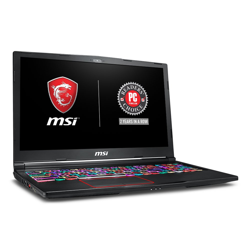 【中古】【人並み外れたに好いたらしい】MSI GE63 Raider RGB-012 15.6 120サイクル 3ms Performance Gaming Laptop GTX 1060 6G i7-8750H (6 Cores) 16G