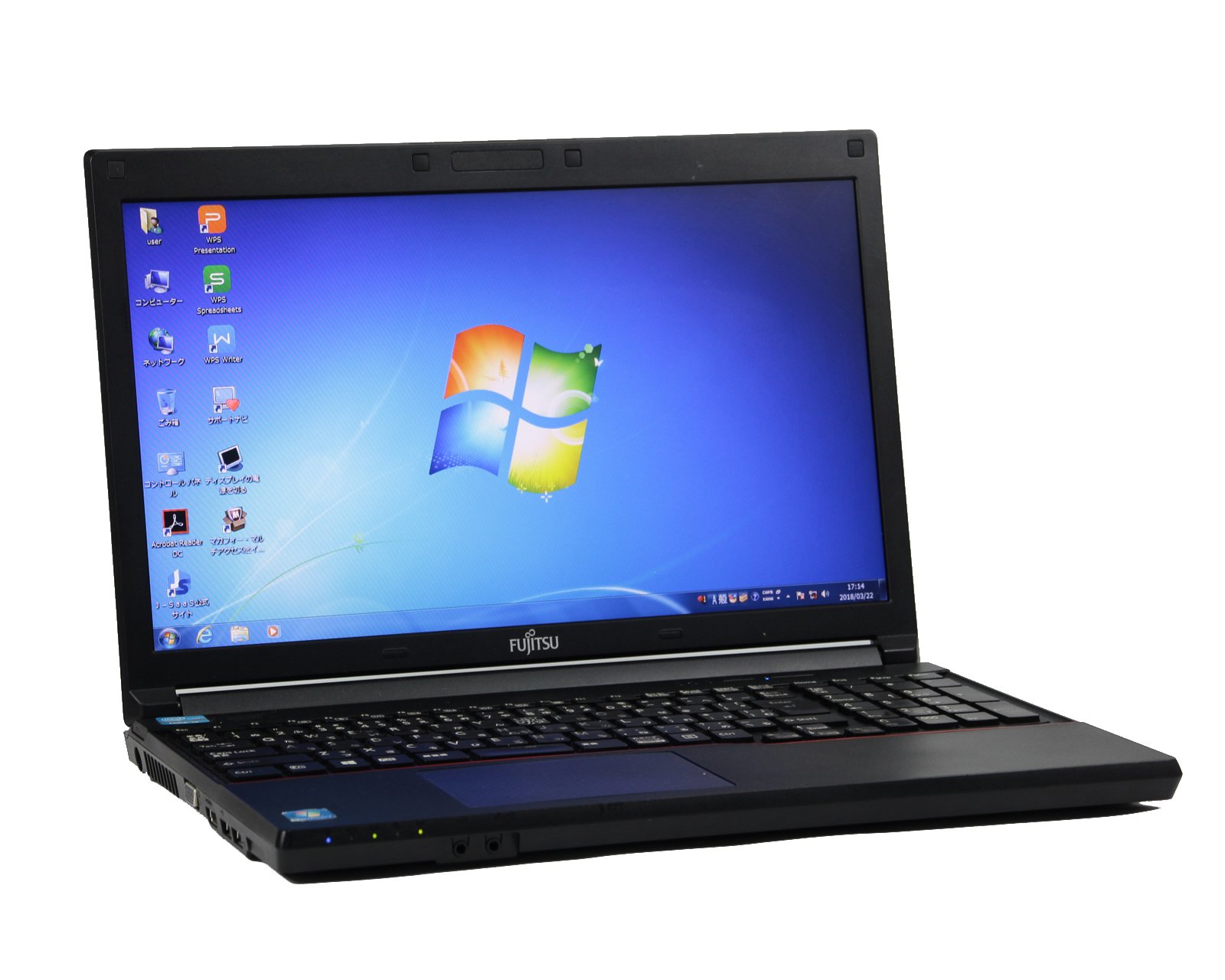 【中古】【非常に良い】[ 中古ノートパソコン / WPS Office ] 富士通 LIFEBOOK A573/G Windows7 Core i5 3340M 2.70GHz メモリ4GB HDD320GB [ DVD｜ドリエムコーポレーション