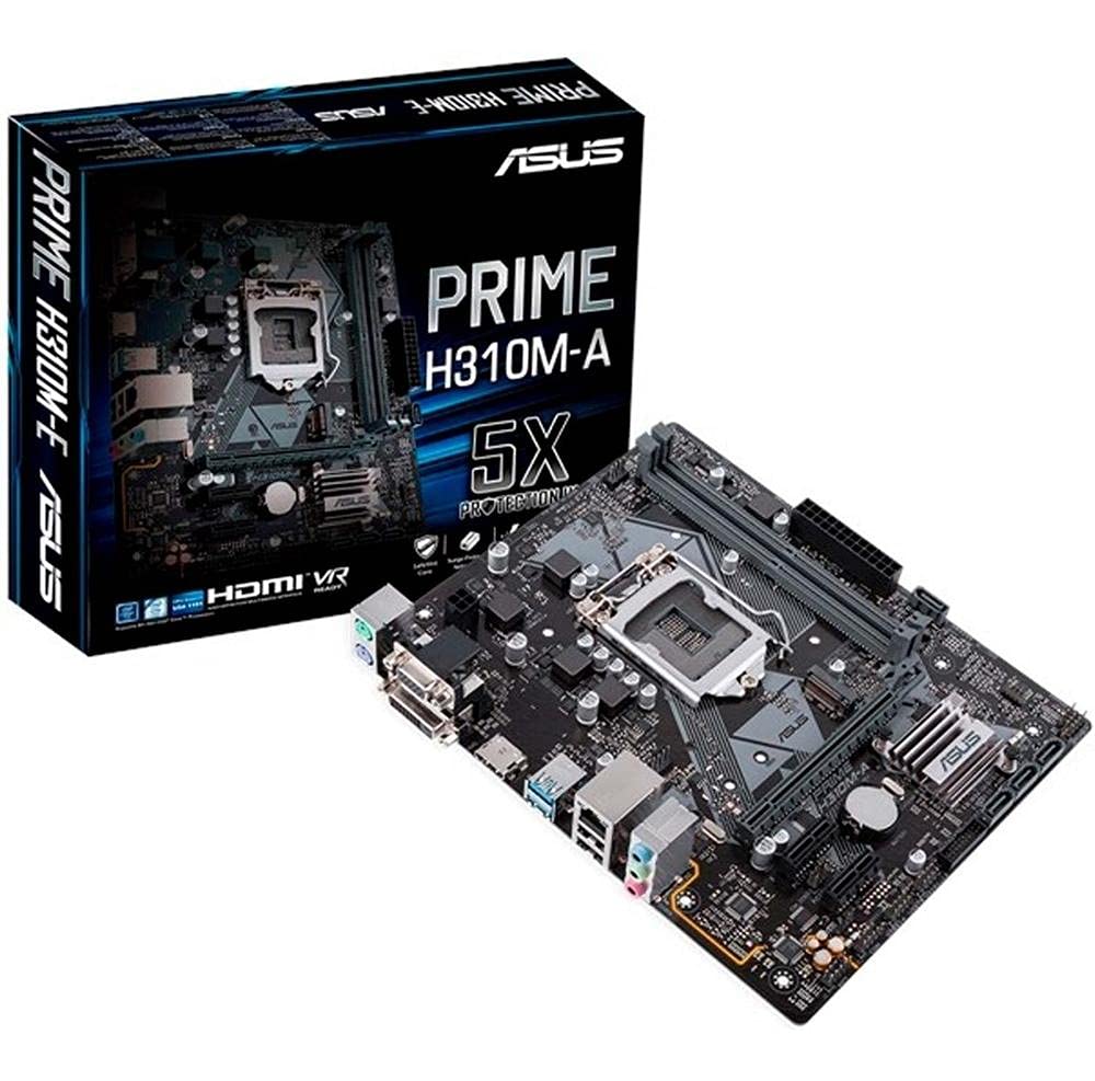 【中古】【非常に良い】ASUS Intel H310 搭載 LGA1151 対応 マザーボード PRIME H310M-A 【MicroATX】