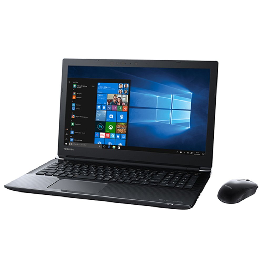【中古】【非常に良い】東芝 ノートパソコン dynabook プレシャスブラック PT55GBP-BEA2|ドリエムコーポレーション